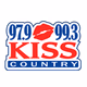 Logo de Kiss Country - KISZ-FM