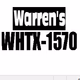 Logo de Warren's WHTX 1570 - WHTX