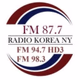 Logo de 라디오 코리아 뉴욕 - W268BY