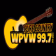 Logo de Pure Country WPVW 99.7 FM and 1190 AM - WPVW