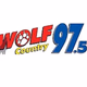 Logo de Wolf Country 97.5 - WUFF-FM