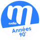 Logo de M Radio - Années 90
