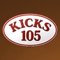 KICKS 105 - KYKS logo