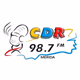 Logo de CDR 98.7 FM