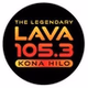 Lava 105.3 - KBGX logo