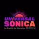 Logo de Universal Sónica - XHJLAM-FM