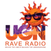 UGN Rave Radio logo
