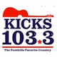 Kicks 103.3 - WKVS logo