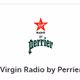Logo de Virgin Radio - Virgin Radio by Perrier