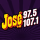 Logo de José 97.5 y 107.1 - KSSC