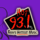 Logo de Hot 93.1 - KRCS