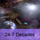 24/7 Niche Radio - 24-7 Decades logo