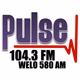 Logo de Pulse 104.3 FM 580 AM - WELO