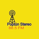 Logo de Poptún Stereo 88.5 FM