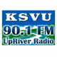 Logo de KSVU 90.1 FM Upriver Radio