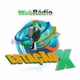 Logo de Rádio Estação X