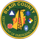 Logo de Blair County, PA, EMS, Fire, Police