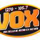 Logo de VOX FM - WKBF