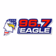 Logo de 96.7 the Eagle - WCOE