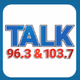 Logo de Talk 96.3 & 103.7 - WTIB