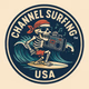 Logo de Channel Surfing USA