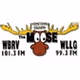 The Moose 101.3 fm & 99.3 fm - WBRV-FM logo