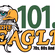 101.1 The Eagle - W266DE logo
