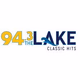 Logo de 94.3 The Lake - WNFB