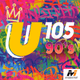 Logo de U105.8 - 90's