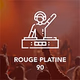 Logo de Rouge FM - Platine 90