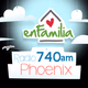 Logo de EnFamilia Radio 740 AM Phoenix - KIDR
