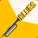 Logo de 100FM רדיוס - Blues
