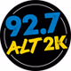 92.7 ALT 2K - WVZA logo