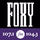 Logo de Foxy 107.1/104.3 - WFXK