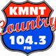 Logo de 104.3 FM KMNT - KMNT