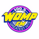 Logo de WOMP-FM 100.5 - WOMP-FM