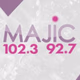 Logo de Majic 102.3 92.7 - WMMJ