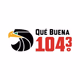 Logo de Qué Buena 104.3 - KLQB