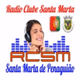 Logo de Radio clube Santa Marta