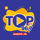 Logo de Top FM 96.7 Caarapó