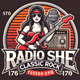 Logo de Radio She WSHE - Classic Rock Ft. Lauderdale - Miami