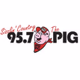 Logo de 95.7 The Big Pig - WPIG