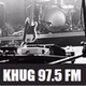 KHUG 97.5 - KHUG-LP logo