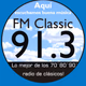 Logo de FM Classic 91.3 FM