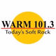 Logo de Warm 101.3 - WRMM-FM