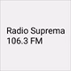 Radio Suprema 106.3 fm logo