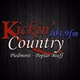Kickin' Country 105 - KPWB-FM logo