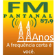 Logo de Rádio Pantanal 87.9 FM