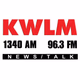 Logo de News/Talk 1340 AM & 96.3 FM - KWLM