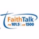 Logo de FaithTalk 101.5 FM 1500 AM - W268CN